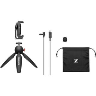 👉 Dasspeld XS Sennheiser Lav USB-C Mobile Kit Smartphone microfoon Zendmethode:Kabelgebonden Incl. standaard 4044155259032