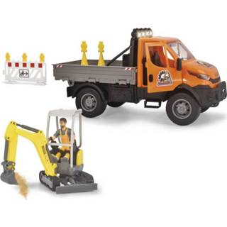 👉 Road Construction set, TRY me - vrijloop Iveco truck 203837020 1 stuk(s) 4006333075360