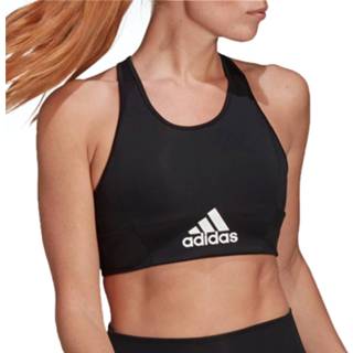 👉 Adidas Designed 2 Move Logo Padded Sports Beha Top Dames