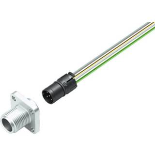 👉 Binder 99 3433 100 04 Sensor/actuator connector, geassembleerd M12 Stekker, inbouw verticaal 1 stuk(s)