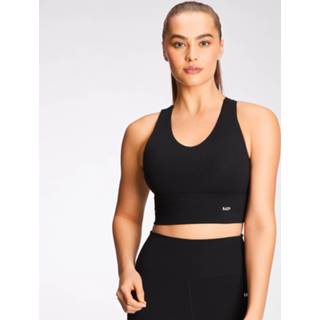 👉 MP Women's Power Longline Sports Bra - Black - XXL