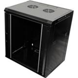 👉 Wandkast zwart Value 19 inch (b x h d) 570 640 450 mm 12 HE 7611990137787