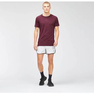 👉 Short sleeve XXL mannen rood MP Men's Velocity T-Shirt - Merlot 5056379558814