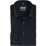 👉 Male zwart overhemden Commander Body fit 1/1 arm 213009307/900 - 4331641604101 214007598600