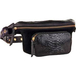 👉 Onesize vrouwen zwart Romeo Python Banana Bag 3701137515470 194900740392