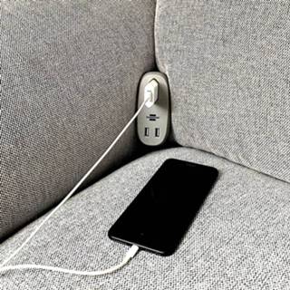 👉 Sofa One Size no color Brennenstuhl 1150290 Estilo - Stekkerdoos 2 x USB Gebruik voor Bank/Bed 4007123669417