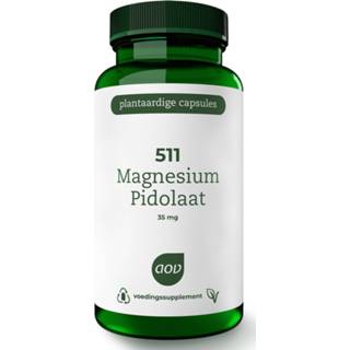 👉 Magnesium AOV 511 Pidolaat 35mg Vegacaps 8715687705118