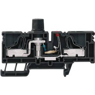 👉 Zekeringsdoorvoerklem Weidmüller PSI 6/10/LD 10-36V SW 1231870000 Zwart 25 stuk(s)