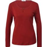 👉 Shirt rood katoen 100% Peter Hahn