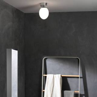 👉 Plafond lamp chroom metaal warmwit Astro Kiwi LED plafondlamp v. badkamer,