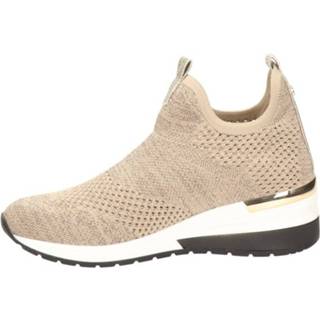 👉 Instappers textiel vrouwen goud La Strada instapschoenen 8720251337039