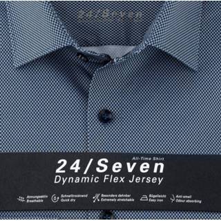 👉 Olymp Overhemd Level Five Body Fit Marine Blauw (2014 74 18)
