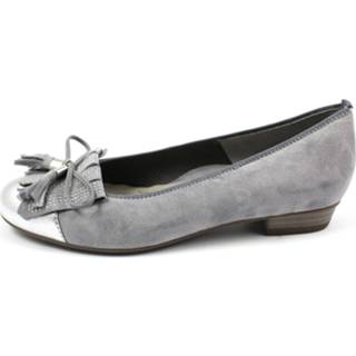 👉 Ballerina's nubuck grijs Ara Ballerinas 4054927927656