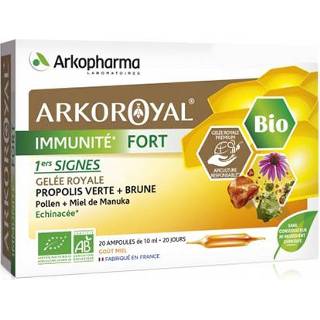 👉 Ampul active Arkoroyal Immuniteit Forte Bio 20x10ml Ampullen