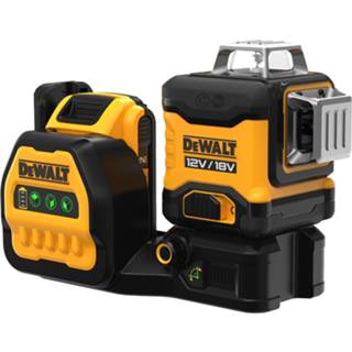 👉 Kruislijnlaser groen DeWalt DCE089D1G18-QW 3x360° 12V/18V 2.0Ah XR in Koffer 5054905288563