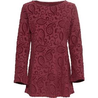 👉 Tuniek velours met nicky intarsia, braam 42 4052173792257