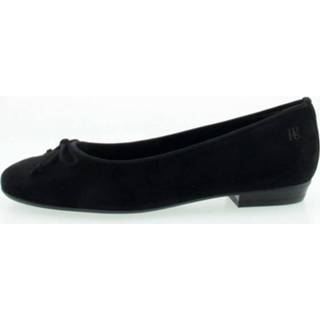 👉 Ballerina's nubuck zwart Paul Green Ballerinas 9010095001807