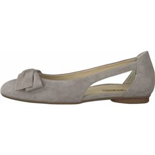 👉 Ballerina's nubuck beige Paul Green Ballerinas 9010095223933