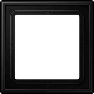 👉 Afdekraam zwart JUNG LS 981 SWM enkel LS990 grafiet mat Nieuw 4011377186767