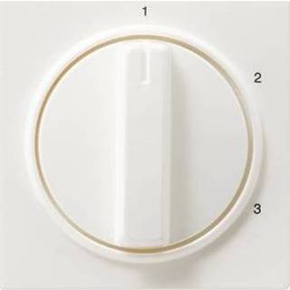 👉 Schakelaar Gira S-Color knop voor 3-standen 1-2-3 zuiverwit 4010337668404