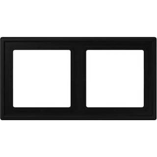 👉 Afdekraam zwart JUNG zero mat 2v LSZ 982 BF SWM 4011377190658