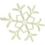 👉 Sneeuwvlok crystal 60x52cm 2400K warmwit licht koppelbaar Prosystem 230V