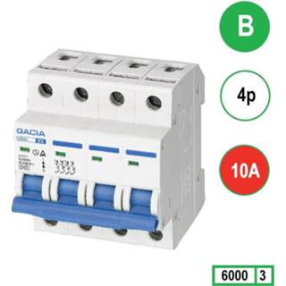 👉 Installatieautomaat s 10A 4000V GACIA SB6L-4B10 4p B10 6kA krachtstroom 8718995003235