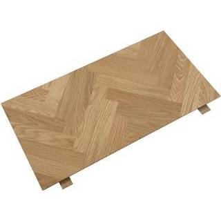 👉 Eettafel bruin hout Vestbjerg Thorvald Uitbreiding -