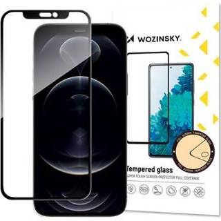 👉 Screenprotector zwart Wozinsky Super Tough iPhone 13 Pro Max Glazen - 9111201942967