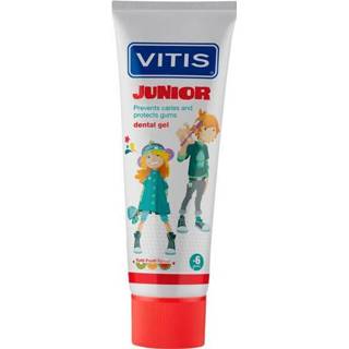 👉 Tand pasta gel Vitis junior tandpasta Tutti Frutti smaak