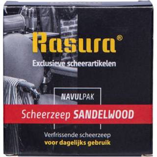 👉 Scheerzeep active Rasura Sandelwood Navulling 70 gr 8719689978693
