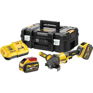 👉 Haakse slijper DeWalt DCG418X2-QW 125mm 54V 9,0Ah Flexvolt in TSTAK 5035048734438