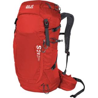 👉 Backpack rood polyester unisex Jack Wolfskin Crosstrail 28 LT Hiking Pack fiery red 4060477823829