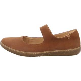 👉 Ballerina's glad leer bruin El Naturalista Ballerinas 8434550216420