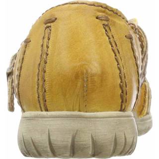 👉 Slippers leer geel Rovers Slipper 4051448847838