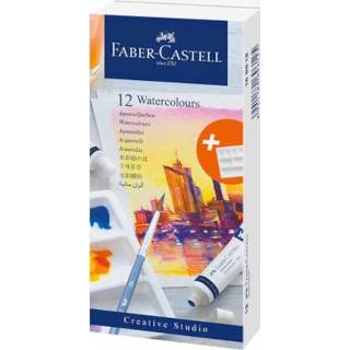 👉 Waterverf wit blauw multicolor aluminium unisex verven Faber Castell 108 ml wit/blauw 13-delig 8901180696125