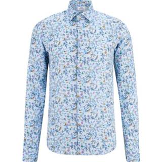 👉 Male blauw Leinenhemd