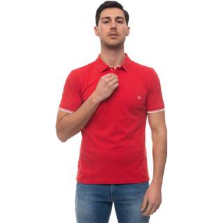 👉 Short sleeve XL male rood polo shirt