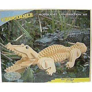 👉 Bouw pakket houten kinderen krokodil bouwpakket