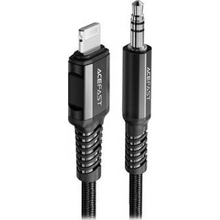 👉 Audiokabel zwart Acefast C1-06 MFi Lightning - 1.2m 5712580125978