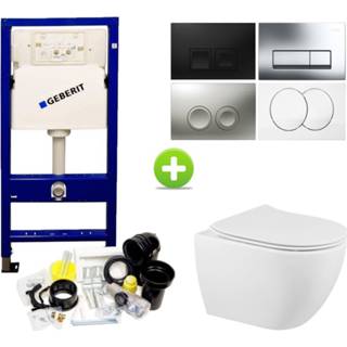 👉 Toiletset wit Geberit UP100 set69 Sanindusa Sanibold met Delta Drukplaat 8719304931294