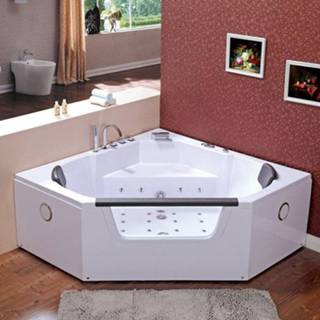 👉 Wit elektrisch dubbelsysteem venus Plazan whirlpool 155x155cm 7434211295291