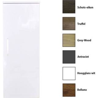 👉 Kolomkast wit glans Sanicare met chromen greep 33,5x90x32cm hoogglans 7434216279296