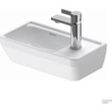 👉 Fontein wit Duravit D-Neo WonderGliss Inbouw Met Kraanvlak 1 Kraangat 40 cm Hoogglans 4063382135551