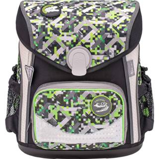 👉 Schooltas grijs groen polyester One Size Belmil Dinosaurus 31 x 23 36 cm grijs/groen 8605036837808