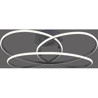 👉 Plafondlamp zwart metaal One Size Paul Neuhaus Node Ø 60 cm 4043689967895