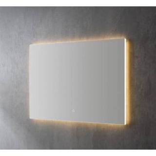 👉 Spiegel Sanilux Decor Met Indirecte LED Verlichting 80x70 cm Incl. Spiegelverwarming 8719304932772