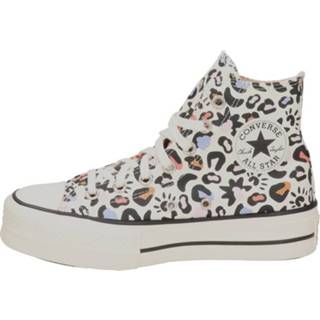 👉 Hoge sneakers vrouwen beige canvas Converse 8720251214033 872025121400