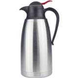 👉 Thermoskan zilver RVS metaal / koffiekan 1.1 liter