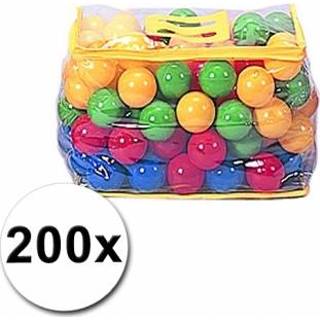 👉 Ballenbak multi kunststof kinderen Kinderspeelgoed ballen 200 stuks
